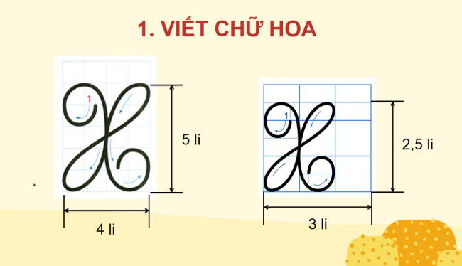 PowerPoint Tiếng Việt 2 Bài 13: Chữ hoa X
