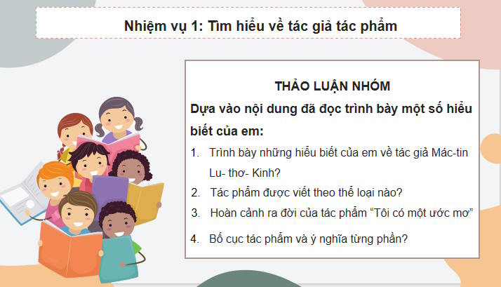 Ngữ văn 11 Bài 3: Tôi có một ước mơ