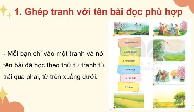 PowerPoint Tiếng Việt 2 Ôn tập giữa học kì II (Tiết 1, 2)