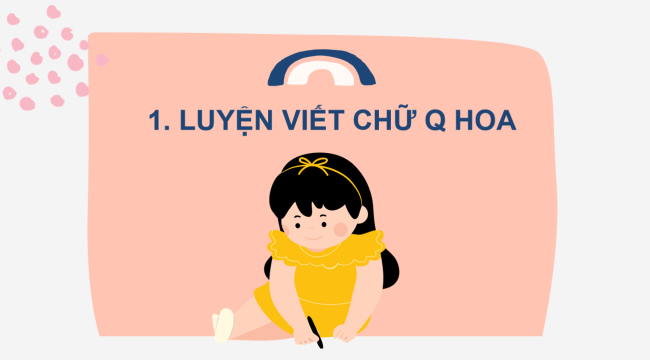 PowerPoint Tiếng Việt 2 Bài 1: Viết chữ hoa Q