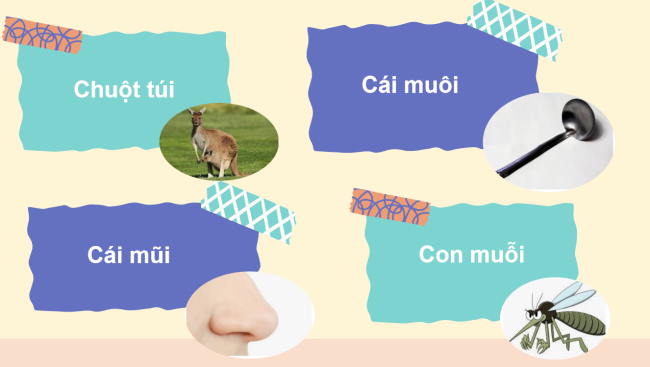 PowerPoint Tiếng Việt 2 Bài 2: Mở rộng vốn từ Nơi thân quen