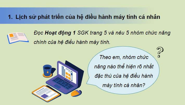 Giáo án PowerPoint Tin học 11 Bài 1