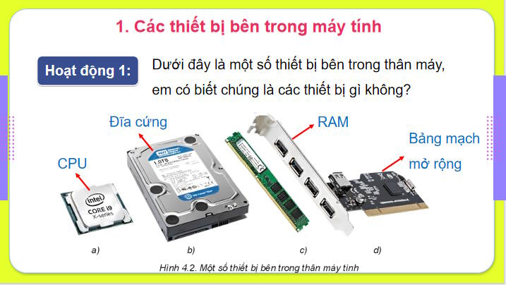 Giáo án PowerPoint Tin học 11 Bài 4