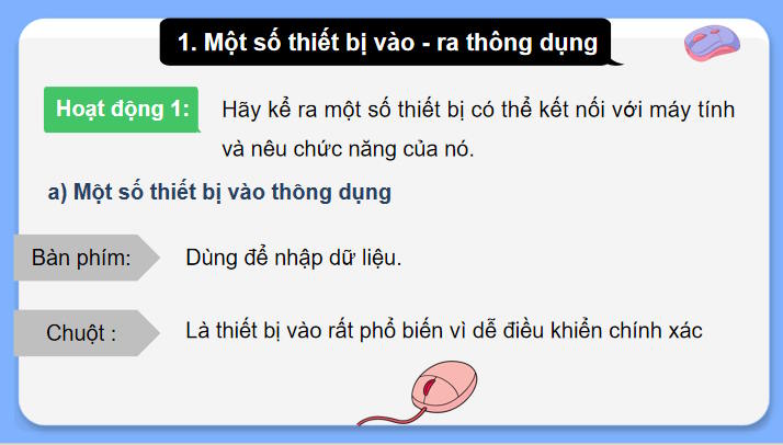 Giáo án PowerPoint Tin học 11 Bài 5