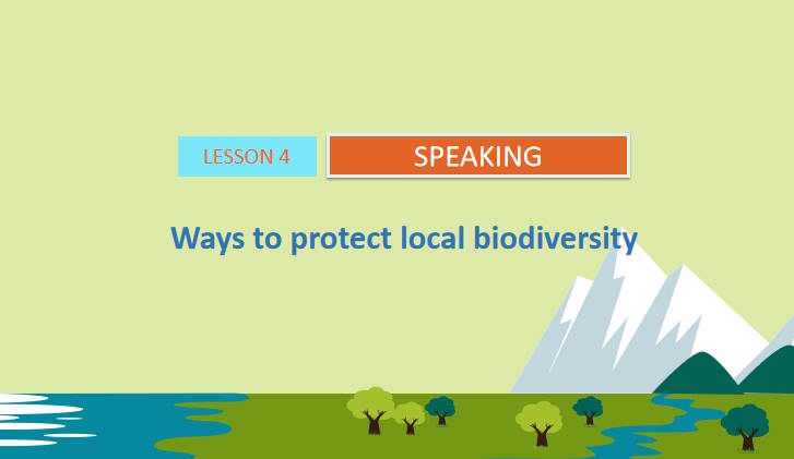 Tiếng Anh 11 Unit 10: Speaking