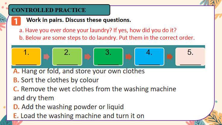 Tiếng Anh 11 Unit 8: Speaking