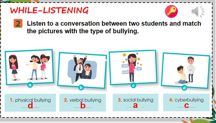 Tiếng Anh 11 Unit 9: Listening