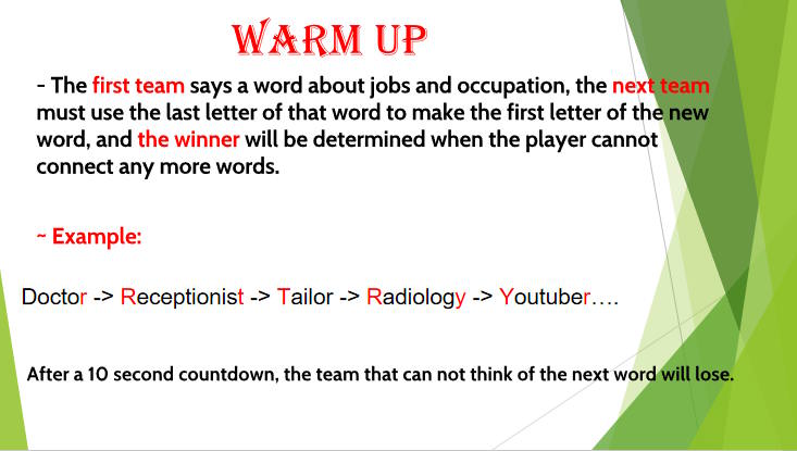 Tiếng Anh 12 Unit 9: Speaking