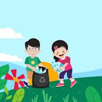 Giáo án Sinh hoạt tập thể lớp 1 tuần 34 chủ đề: Em bảo vệ môi trường