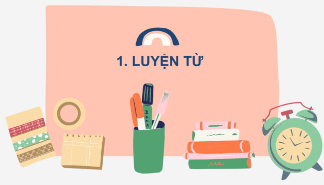 PowerPoint Tiếng Việt 2 Bài 3: Từ chỉ đặc điểm, Dấu chấm