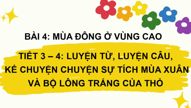 PowerPoint Tiếng Việt 2 Bài 4: Mở rộng vốn từ Bốn mùa (tiếp theo)