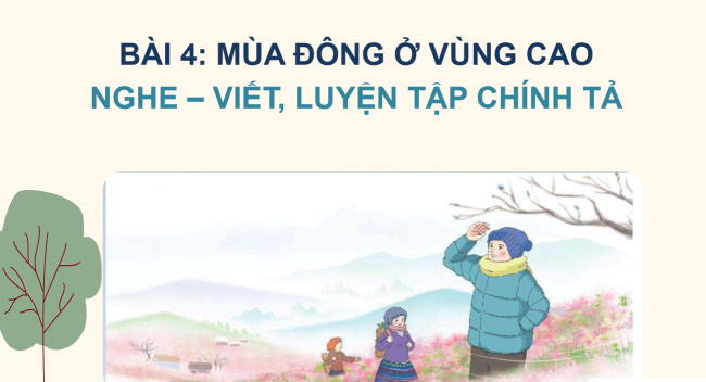 PowerPoint Tiếng Việt 2 Bài 4: Nghe - viết Mưa cuối mùa. Phân biệt d/gi, iu/iêu, oăn/oăng