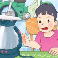 PowerPoint Đạo đức 1 Bài 26: Phòng, tránh bỏng tích hợp AI