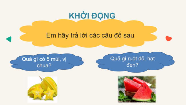 PowerPoint Tiếng Việt 2 Bài 3: Đọc Trái chín