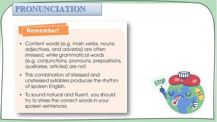 Giáo án Tiếng Anh 11 Unit 5: Language