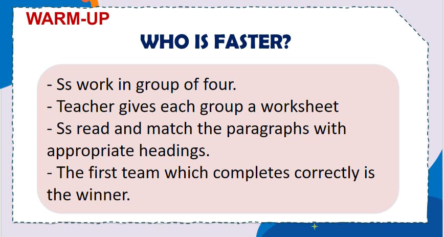 Giáo án Tiếng Anh 11 Unit 6: Looking Back