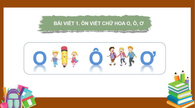 PowerPoint Tiếng Việt 3 Bài 11: Ôn chữ viết hoa O, Ô, Ơ