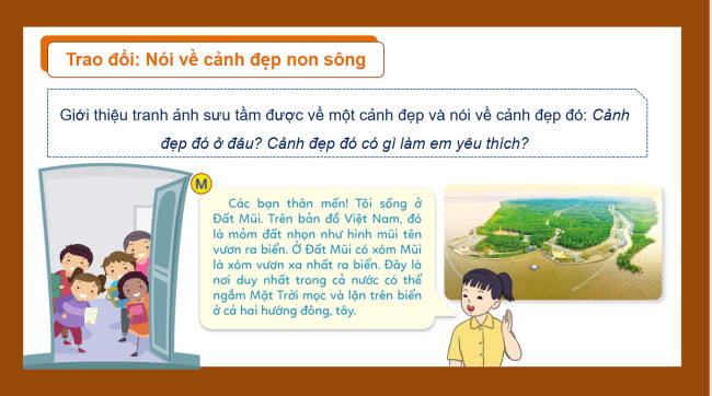 PowerPoint Tiếng Việt 3 Bài 11: Trao đổi Nói về cảnh đẹp non sông