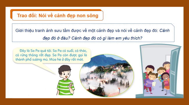 PowerPoint Tiếng Việt 3 Bài 11: Trao đổi Nói về cảnh đẹp non sông