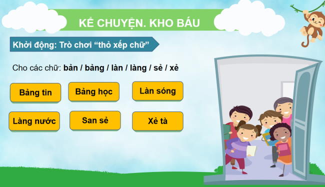 PowerPoint Tiếng Việt 3 Bài 12: Kể chuyện Kho báu