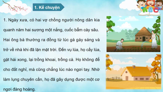 PowerPoint Tiếng Việt 3 Bài 12: Kể chuyện Kho báu