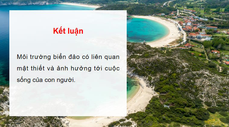 Môi trường và tài nguyên biển đảo Việt Nam