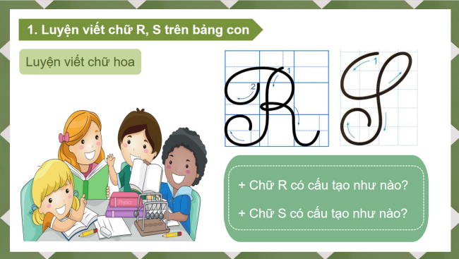 PowerPoint Tiếng Việt 3 Bài 13: Ôn chữ viết hoa R, S