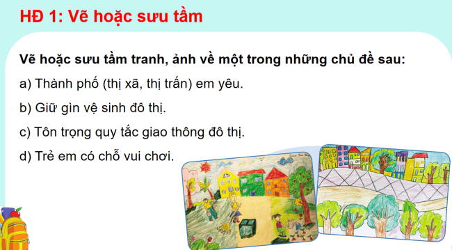 PowerPoint Tiếng Việt 3 Bài 13: Đô thị của em