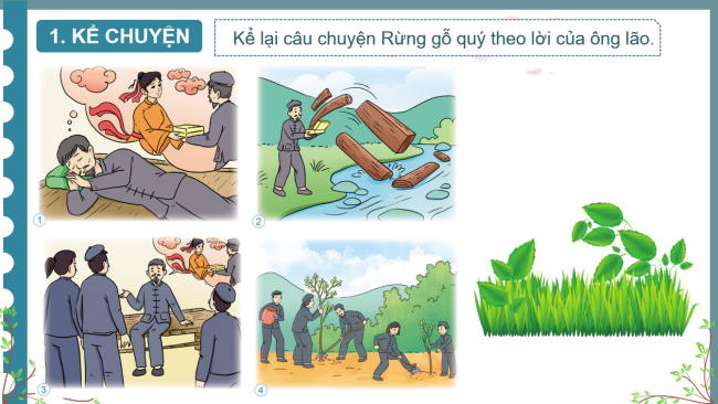PowerPoint Tiếng Việt 3 Bài 14: Kể chuyện Rừng gỗ quý