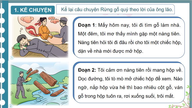 PowerPoint Tiếng Việt 3 Bài 14: Kể chuyện Rừng gỗ quý