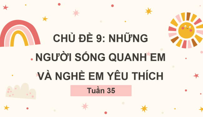 PowerPoint Hoạt động trải nghiệm 3 Tuần 35