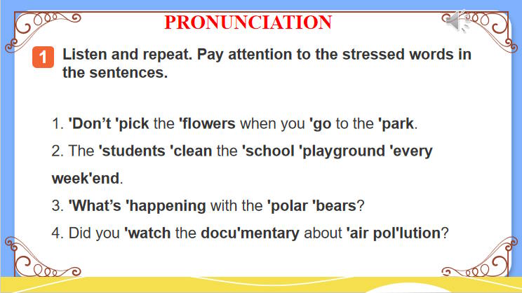 Tiếng Anh 10 Unit 9: Language