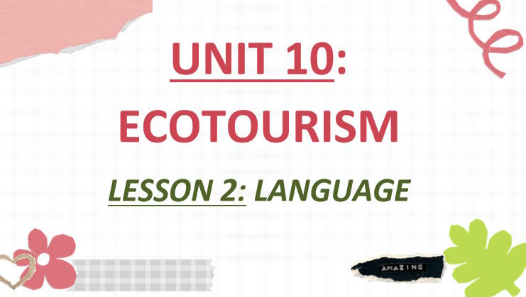 Giáo án Tiếng Anh 10 Unit 10: Language