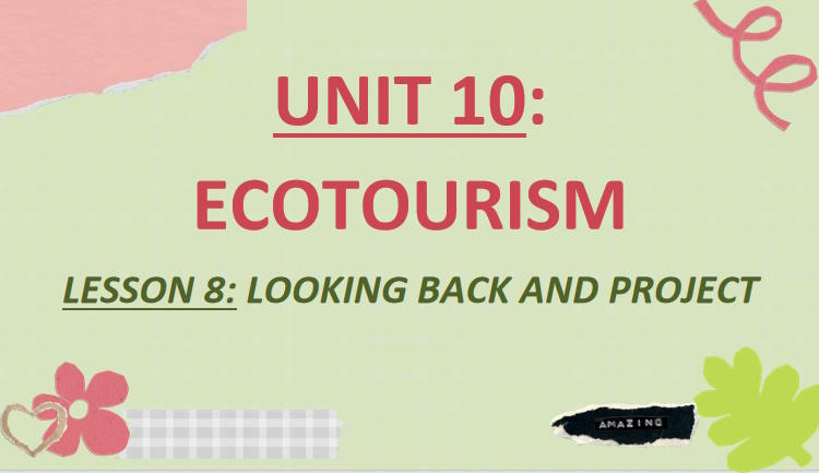 Giáo án Tiếng Anh 10 Unit 10: Looking Back
