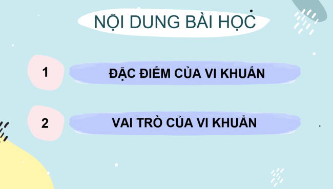 PowerPoint Khoa học tự nhiên 6 Bài 25: Vi khuẩn