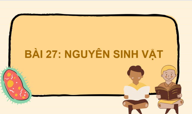 PowerPoint Khoa học tự nhiên 6 Bài 27: Nguyên sinh vật