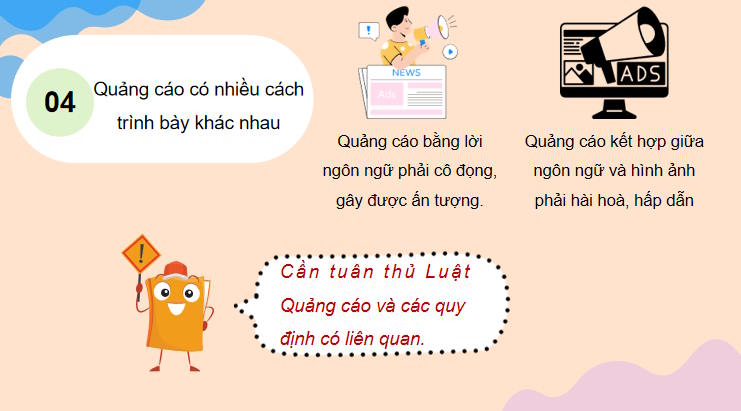 Viết quảng cáo hoặc tờ rơi về một sản phẩm hay một hoạt động