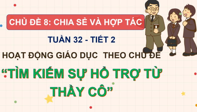 PowerPoint Hoạt động trải nghiệm 2 Tuần 32