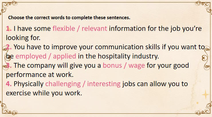 Giáo án Tiếng Anh 12 Unit 5: Looking Back