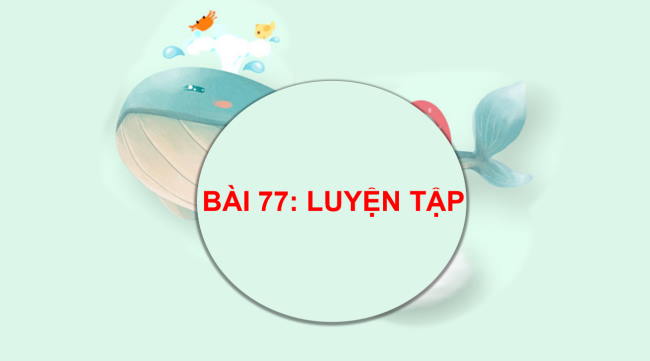 PowerPoint Toán 2: Luyện tập trang 54