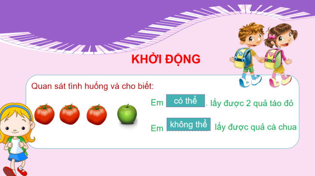 PowerPoint Toán 2: Chắc chắn - Có thể - Không thể