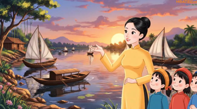 Hình ảnh Video khởi động Tiếng Việt 4 Bài 21: Những cánh buồm