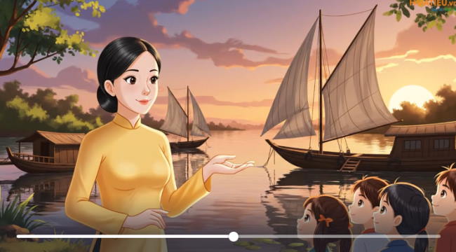 Hình ảnh Video khởi động Tiếng Việt 4 Bài 21: Những cánh buồm