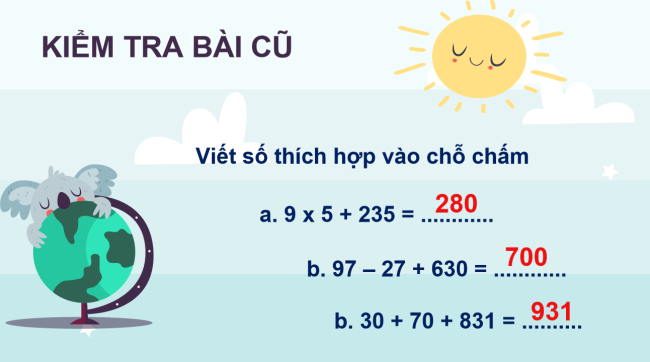 PowerPoint Toán 2 Bài 60: Phép cộng (có nhớ) trong phạm vi 1000