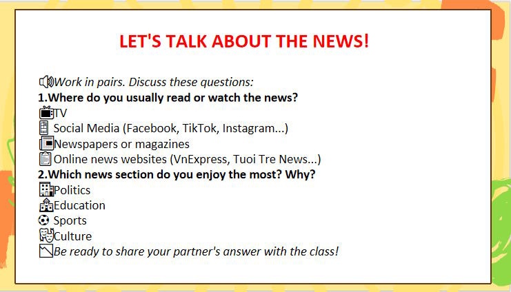 Giáo án PowerPoint Tiếng Anh 11 Unit 4: Reading