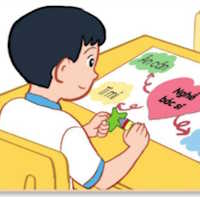 Giáo án mầm non: Vẽ nghề bé yêu thích