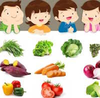 Giáo án mầm non: Phân loại rau ăn lá, ăn củ, ăn quả