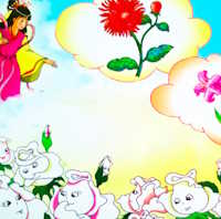 Giáo án mầm non: Truyện Sự tích hoa hồng