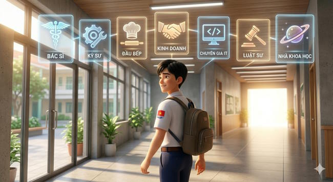 Video AI mở đầu Hoạt động trải nghiệm lớp 10 Chủ đề 10