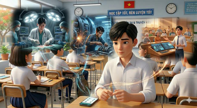 Video AI mở đầu Hoạt động trải nghiệm lớp 11 Chủ đề 9